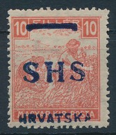 ** SHS 1919 Fehérszámú Arató 10f Garancia Nélkül (**450.000) - Otros & Sin Clasificación