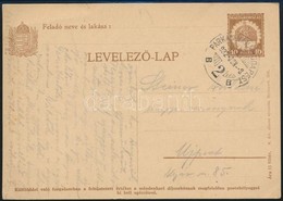 1932 Díjjegyes Levelezőlap 'PARKAN NANA - BUDAPEST' Vasúti Bélyegzéssel - Otros & Sin Clasificación