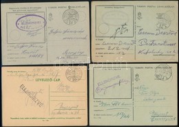 1940-1942 5 Db II. Világháborús Tábori Postai Levelezőlap TP 12, 13, 17, 18, 19 - Otros & Sin Clasificación