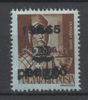 ** 1945 Kisegítő 2P/4f Kettős Felülnyomással / Mi 803, Double Overprint - Andere & Zonder Classificatie