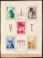 1949 VIT Blokk (7.000) - Otros & Sin Clasificación