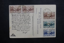 OCÉANIE - Carte Commerciale ( Biomarine De Dieppe ) Pour La France En 1949, Affranchissement Plaisant - L 38027 - Cartas & Documentos