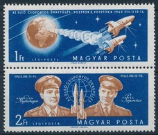 ** 1962 Az Első Csoportos űrrepülés Pár, A '2' Talpán Kampó - Andere & Zonder Classificatie