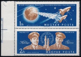 ** 1962 Az Első Csoportos űrrepülés Pár, A  2Ft Talpán 'kampó' - Sonstige & Ohne Zuordnung