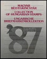 ** 1987 Bélyegkincstár A Feketenyomattal (néhány Bélyeg Hiányzik Az évfolyamból) - Otros & Sin Clasificación