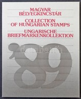 ** 1989 Magyar Bélyegkincstár, Benne Pro Philatelia Blokk Fekete 3 Mm-es Sorszámmal (10.000) - Otros & Sin Clasificación