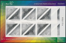 ** 1995 Olympiafila 2 Db Feketenyomat Kisív, Az Egyik Sorszámmal (12.000) - Otros & Sin Clasificación