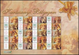 ** 2007 Karácsony Bélyegem (II.) - Angyalkák Teljes ív (7.000) - Otros & Sin Clasificación