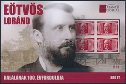 ** 2019 Eötvös Loránd Halálának 100. évfordulója Emlékív - Otros & Sin Clasificación