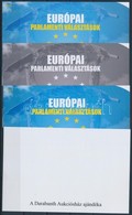 ** 2019 Európai Parlamenti Választások 4 Db-os Emlékív Garnitúra Azonos Sorszámmal No 005 - Other & Unclassified