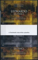 ** 2019 Leonardo Da Vinci Halálának 500. évfordulója 4 Db-os Emlékív Garnitúra Azonos Sorszámmal No 003 - Otros & Sin Clasificación