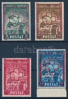 ** 1945 Vöröskereszt Felülnyomott Sor Mi 375-378 - Altri & Non Classificati