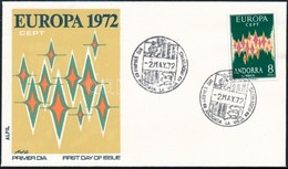 1972 Europa CEPT Bélyeg Mi 71  FDC - Otros & Sin Clasificación