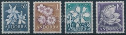 ** 1966 Virág Sor,
Flowers Set
Mi 67-70 - Other & Unclassified