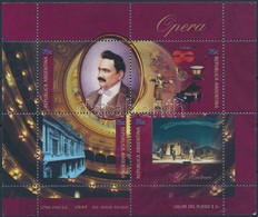 ** 1999 Enrico Caruso Kisív,
Enrico Caruso Mini Sheet
Mi 2474-2477 - Andere & Zonder Classificatie