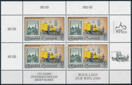 ** 1998 Nemzetközi Bélyegkiállítás WIPA 2000, Bécs (II) Kisív,
International Stamp Exhibition WIPA 2000, Vienna (II) Min - Autres & Non Classés