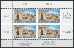 ** 1999 Nemzetközi Bélyegkiállítás WIPA 2000, Bécs (III) Kisív,
International Stamp Exhibition WIPA 2000, Vienna (III) M - Otros & Sin Clasificación