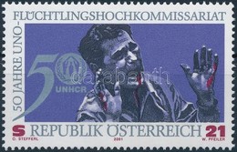 ** 2001 Az Egyesült Nemzetek Menekültügyi Főbiztosa Bélyeg,
High Commissioner For Refugees Of The United Nations Stamp
M - Autres & Non Classés