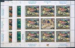 ** 2002 Festmények Kisív Sor Mi 261-264 - Other & Unclassified