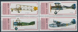 ** 1991 Repülőgépek Négyestömb,
Airplanes Block Of 4
Mi 1416-1419 - Other & Unclassified