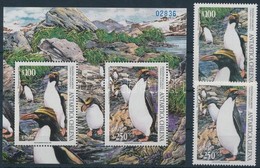 ** 1995 Pingvinek Sor + Blokkk,
Penguins Set + Block
Mi 1684-1685 + Mi 32 - Otros & Sin Clasificación