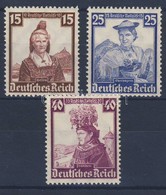 ** 1935 Nothilfe: Népviseletek Mi 594,595,597 - Other & Unclassified