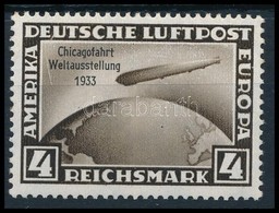 ** 1933 Zeppelin Chicagofahrt Mi 498 (Mi EUR 300.-) - Otros & Sin Clasificación