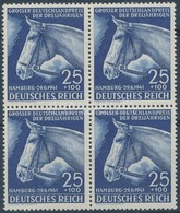 ** 1941 Lóverseny: Német Derby Négyestömb Mi 779 - Andere & Zonder Classificatie