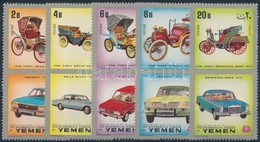 ** 1970 Autó Sor Párokban,
Car Set In Pairs
Mi 1174-1178 - Autres & Non Classés