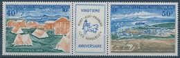 ** 1971 Port-aux-Francais Hármascsík Mi 65-66 - Otros & Sin Clasificación