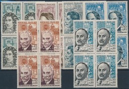 ** 1962 Vöröskereszt Sor Négyestömbökben Mi 1399-1404 - Other & Unclassified