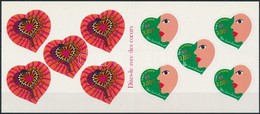 ** 2000 Valentin Nap öntapadós Bélyegfüzet,
Valentine's Day Self-adhesive Stamp-booklet
Mi 3438-3439 - Andere & Zonder Classificatie