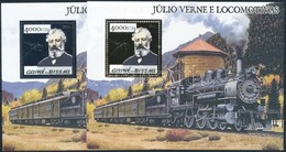 ** 2005 Jules Verne; Vonatok Blokksor Mi 487-488 - Otros & Sin Clasificación