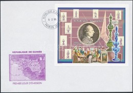 1999 Sakkjátékosok és -figurák Kisívsor Mi 2445-2456 + Blokk Mi 595 3 FDC - Andere & Zonder Classificatie