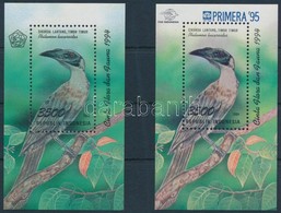 ** 1994 1994+1995 Madarak Blokk + Blokk Felülnyomással,
1994+1995 Birds Block + Block With Overprint
Mi 98 + 103 - Sonstige & Ohne Zuordnung