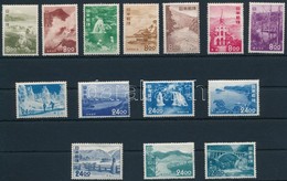 ** 1951 Látnivalók 14 érték Mi 515-521, 524, 526-529, 531-532 - Altri & Non Classificati