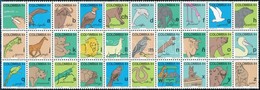 ** 1980 Állat Sor Harmincas Tömbben,
Animal Set Blocks Of 30
Mi 1418-1447 - Otros & Sin Clasificación