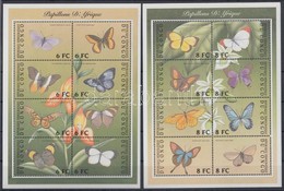 * 2001 Lepkék 2 Klf Kisív Mi 1654-1661 + A 1661-H 1661 - Altri & Non Classificati