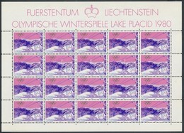 ** 1979 Téli Olimpia Lake Placid Kisívsor Mi 735-737 - Otros & Sin Clasificación