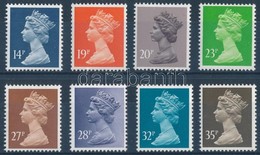 ** 1988 II. Erzsébet Brit Királynő,
Elizabeth II
Mi 1162-1169 - Autres & Non Classés