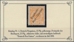 ** Deutsch Neuguinea 1897 Mi 5 - Otros & Sin Clasificación