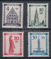 ** Baden 1949 Mi 38-41 - Other & Unclassified