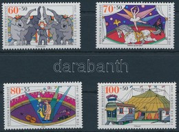 ** 1989 Cirkusz Sor,
Circus Set
Mi 1411-1414 - Andere & Zonder Classificatie