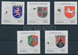 ** 1993 Címerek Sor,
Coat Of Arms Set
Mi 1660-1664 - Altri & Non Classificati