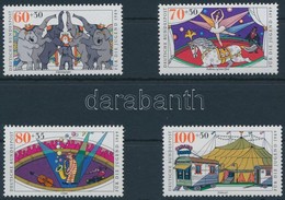 ** 1989 Cirkusz Sor,
Circus Set
Mi 1411-1414 - Sonstige & Ohne Zuordnung