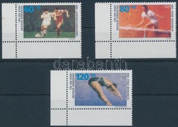 ** 1988 Sporthilfe, Olimpia ívsarki Sor,
Sporthilfe, Olympics Corner Set
Mi 1353-1355 - Altri & Non Classificati