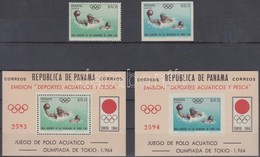 ** 1964 Nyári Olimpia, Tokió Bélyegek Mi 739, 745 + Blokkpár Mi 21-22 - Otros & Sin Clasificación