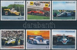 ** 1983 Versenyautó Sor Záróérték Nélkül + Kisív,
Racing Car Set Without Closing Value + Minisheet
Mi 3586-3591 + 3592 - Andere & Zonder Classificatie