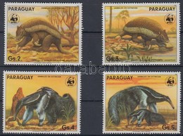 ** 1985 WWF: Állatok Sor + 4 Db FDC és CM Mi 3854-3857 - Andere & Zonder Classificatie