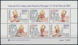 ** 1982 Pápák Blokk,
Popes Block
Mi 36 - Sonstige & Ohne Zuordnung